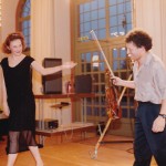 Irvin Arditti and Kaija Saariaho