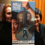 With Jennifer Koh in Winnepeg after the concert of Graal Théâtre