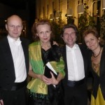 Wihuri Foundation Sibelius Prize Gala in Helsinki 2009 with Anssi Karttunen, Florent Jodelet, Tuija Hakkila